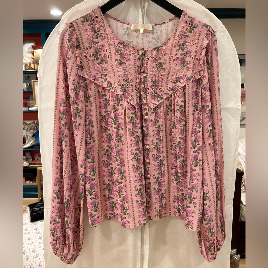 Loveshackfancy Floral Blouse